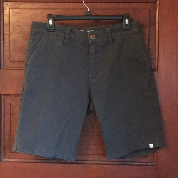 quiksilver straight tapered shorts